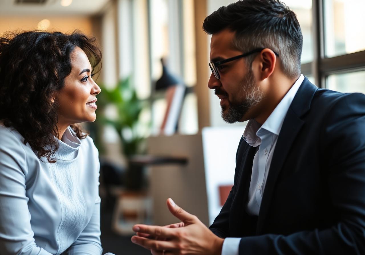 A coaching conversation